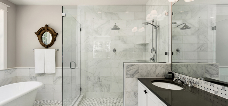 bathroom shower door installation in Mead Valley