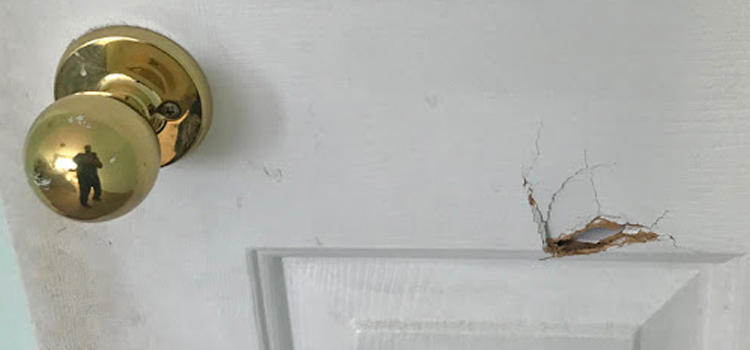 interior door hole repair Mead Valley